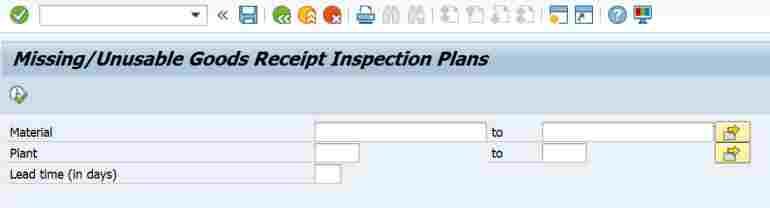 QP07 Tcode In SAP